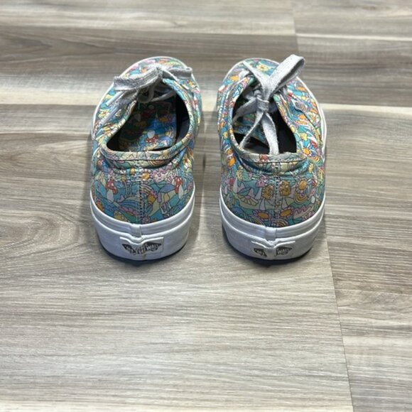Vans off the Wall flowers & mushrooms unisex Mens size 7 / women’s size 8.5 - Picture 5 of 10